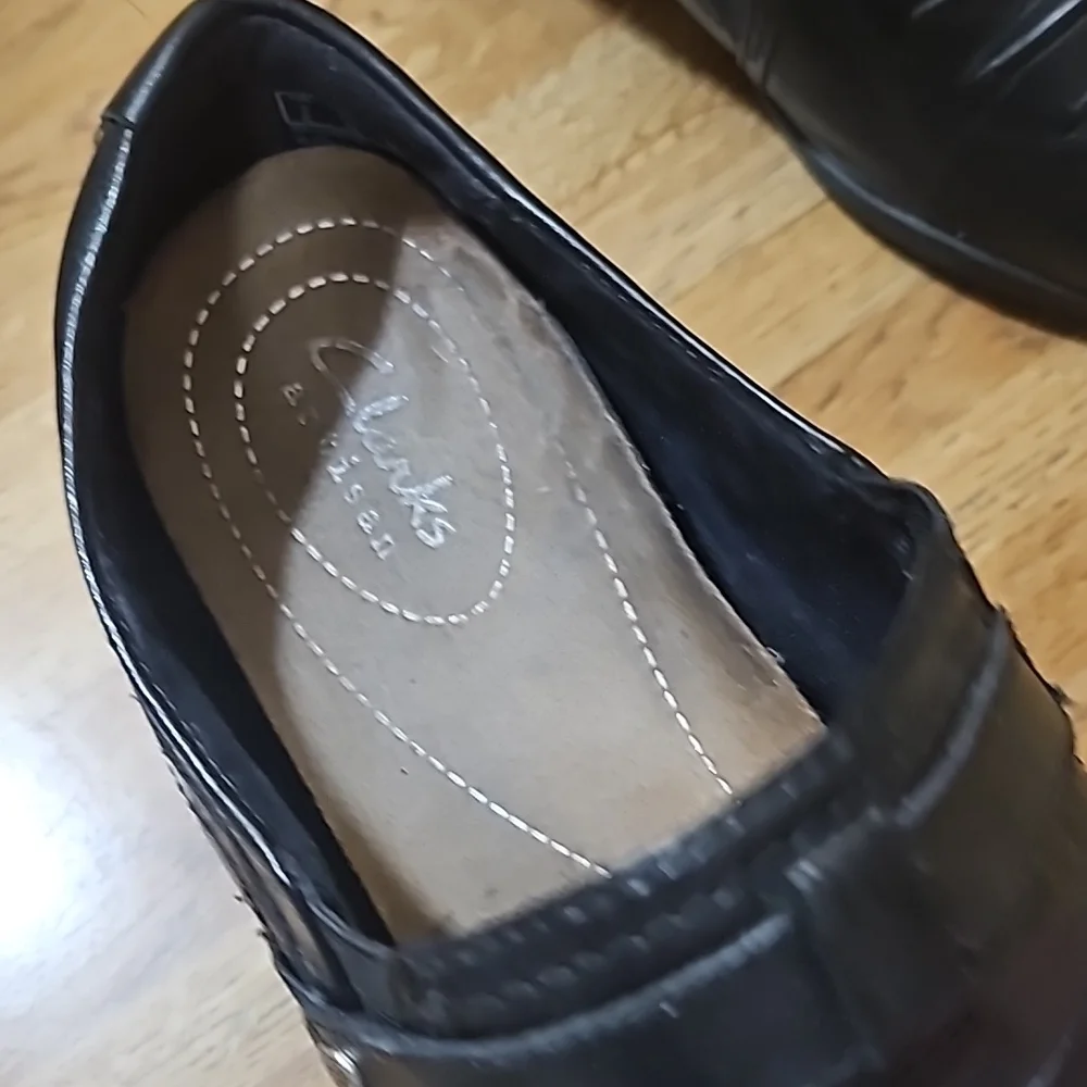 Clark's Artisan Short Slip On Booties Shoes 7.5W - Picture 13 of 16